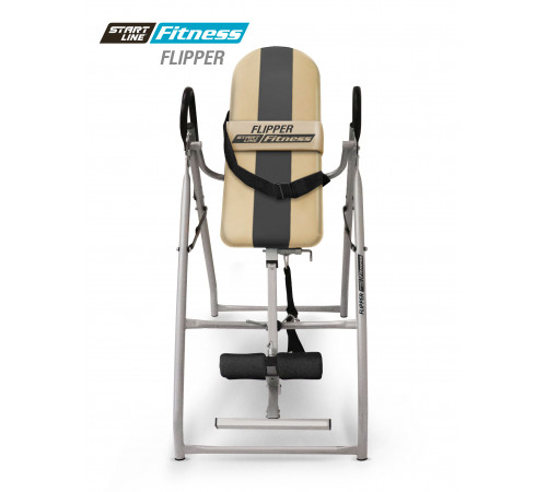 Инверсионный стол FLIPPER бежево-серый c подушкой