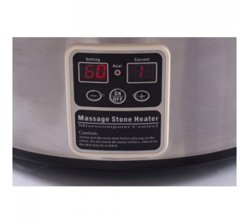 Овальный нагреватель для массажных камней 6 л. (с дисплеем)