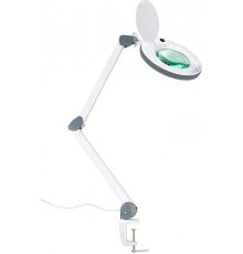 Лампа-лупа ЛЛ-3 на струбцине, косметологическая с регулировкой