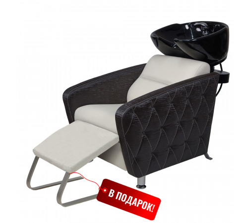 Парикмахерская мойка МД-123 без регулировки, с прострочкой и утяжкой