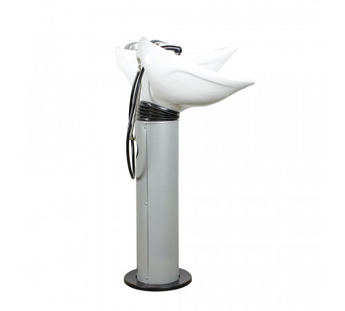 Парикмахерская мойка ЭКО с белой средней раковиной