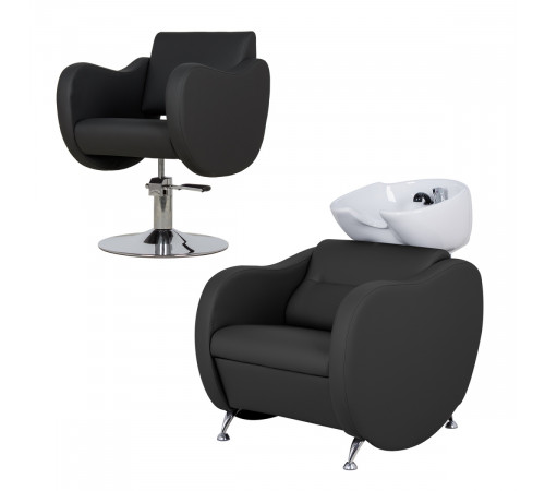 Парикмахерский комплект Жаклин (кресло + мойка)