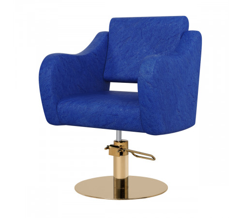 Парикмахерское кресло МД-24, основание чёрный круг