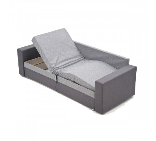 МЕТ JEN Комбинированный серый Диван кровать с электроприводом в минималистичном скандинавском дизайне