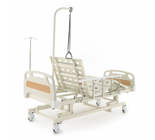 Кровать механическая E-31 (РМ-3014Н-02/Д-02/Д-03) (3 функции) с растоматом и полкой