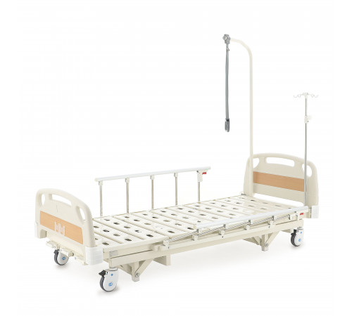 Кровать механическая E-31 (РМ-3014Н-02/Д-02/Д-03) (3 функции) с растоматом и полкой