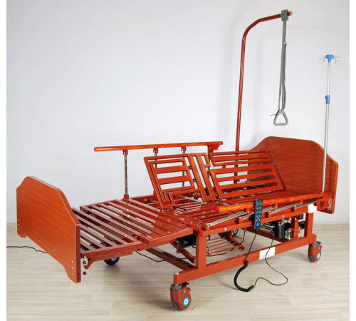Кровать электрическая DB-11А (МЕ-5228Н-00) с боковым переворачиванием, туалетным устройством и функцией «кардиокресло»