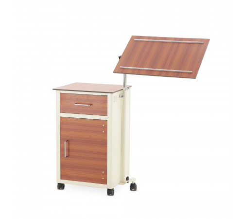 Тумба прикроватная с поворотной столешницей из HPL пластика ПТ-001