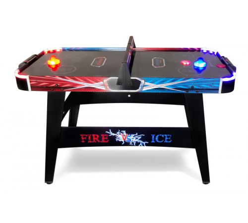 Игровой стол - аэрохоккей "Fire & Ice" 4ф