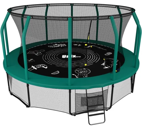 Батут UNIX Line SUPREME GAME 14 ft