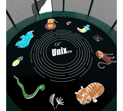 Батут UNIX Line SUPREME GAME 14 ft