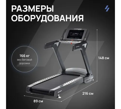 Беговая дорожка SVENSSON INDUSTRIAL TECHART
