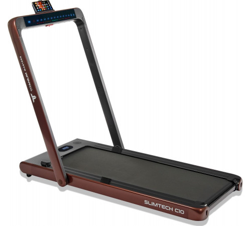 Беговая дорожка Titanium Masters Slimtech C10, коричневая