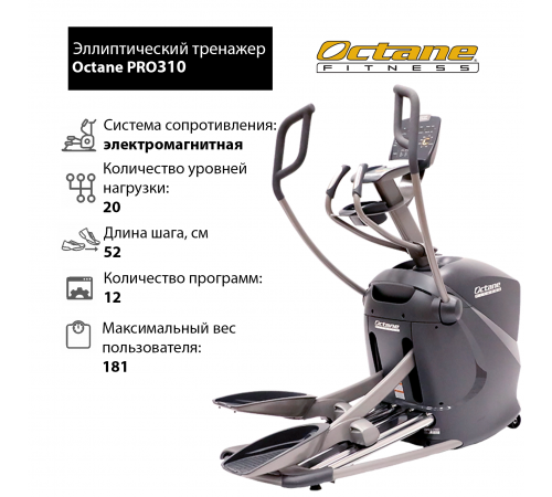 Эллиптический тренажер Octane PRO310