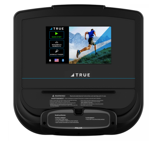 Эллиптический тренажер TRUE XS1000 Spectrum c консолью Envision9