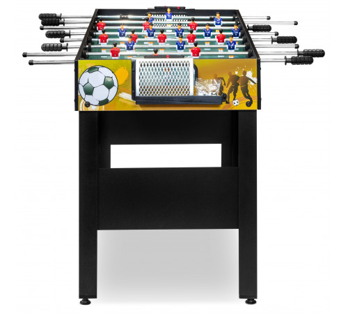 Настольный футбол (кикер) «Flex» (122x61x78.7 см, желтый)
