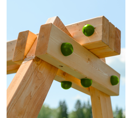 Детский игровой комплекс UNIX Kids (6 in 1) Light Green