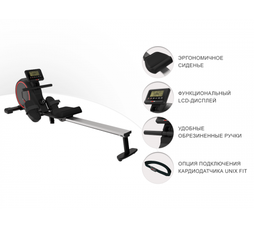 Гребной тренажер UNIX Fit Techno Rower 410