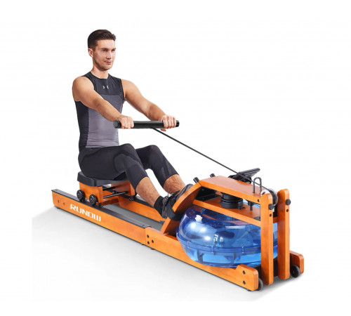 Гребной тренажер DFC RUNOW Golden Wood