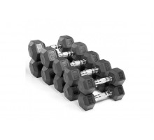Набор гантелей гексагональных (пары) от 12,5-30 кг VF-SET340