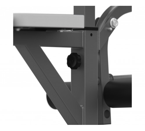 Скамья со стойками под штангу DFC D705