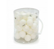 Мячи Dragon Training Silver 1* New (36 шт, бел.) в тубусе