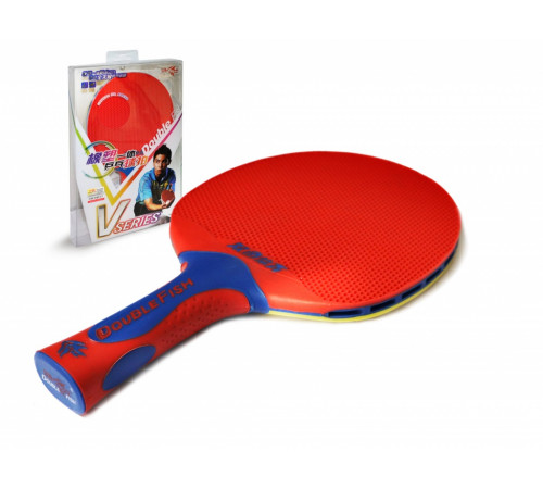 Ракетка для н/т Double Fish V3 series plastik (red)