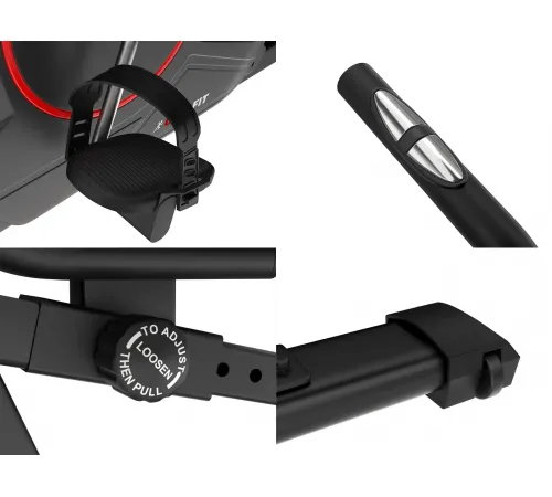 Горизонтальный велотренажер UNIXFIT BR-390