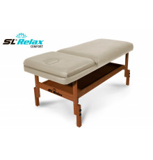 Массажный стол Relax Comfort бежевая кожа