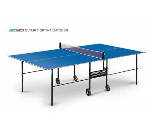 Стол теннисный Olympic Optima Всепогодный Синий