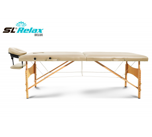 Массажный стол Delux Бежевый
