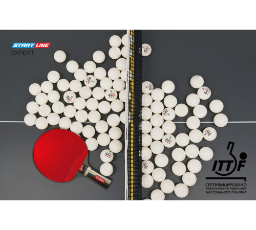 Мячи Start line EXPERT V40+ 3* (ITTF) (6 шт)