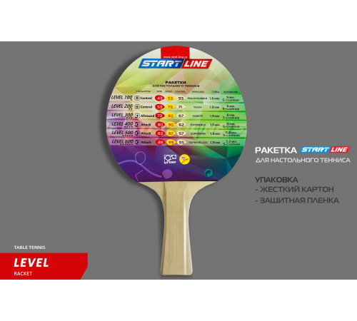 Теннисная ракетка Start line Level 100 New (коническая) 12202