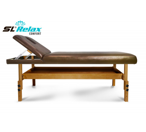 Массажный стол Relax Comfort коричневая кожа (№4)